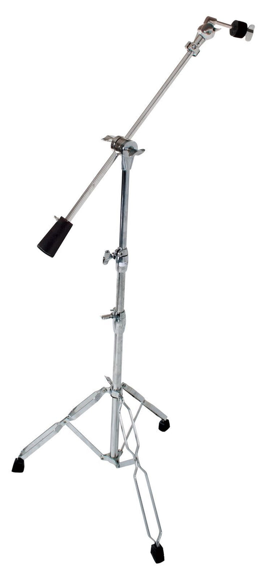 DXP Cymbal Weighted Boom Stand 350 Series, Heavy, Double Braced, Chrome