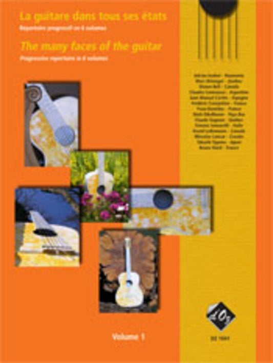 Many Faces Of The Guitar Book 1 Book