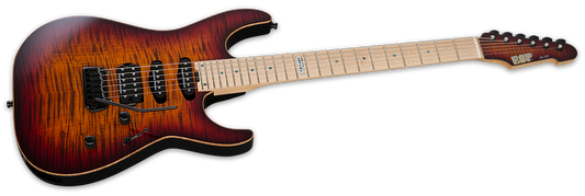 ESP USA M-III Tiger Eye Sunburst Electric Guitar