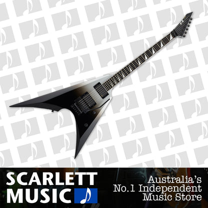 ESP E-II Arrow FR Electric Guitar Black Silver Fade — view 2
