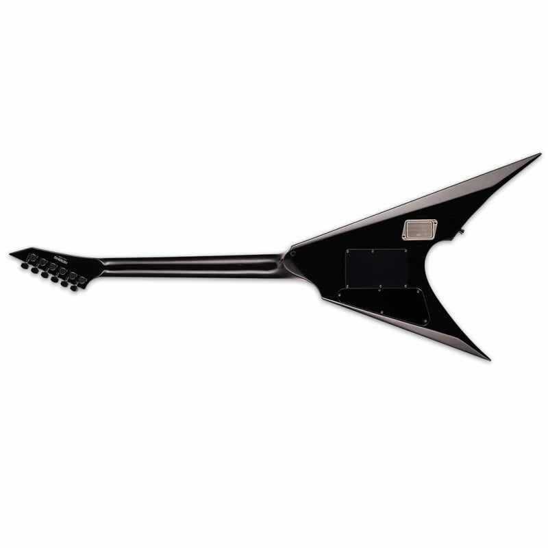 ESP E-II Arrow Black Electric Guitar with EMG Pickups and Hardshell Case — view 2