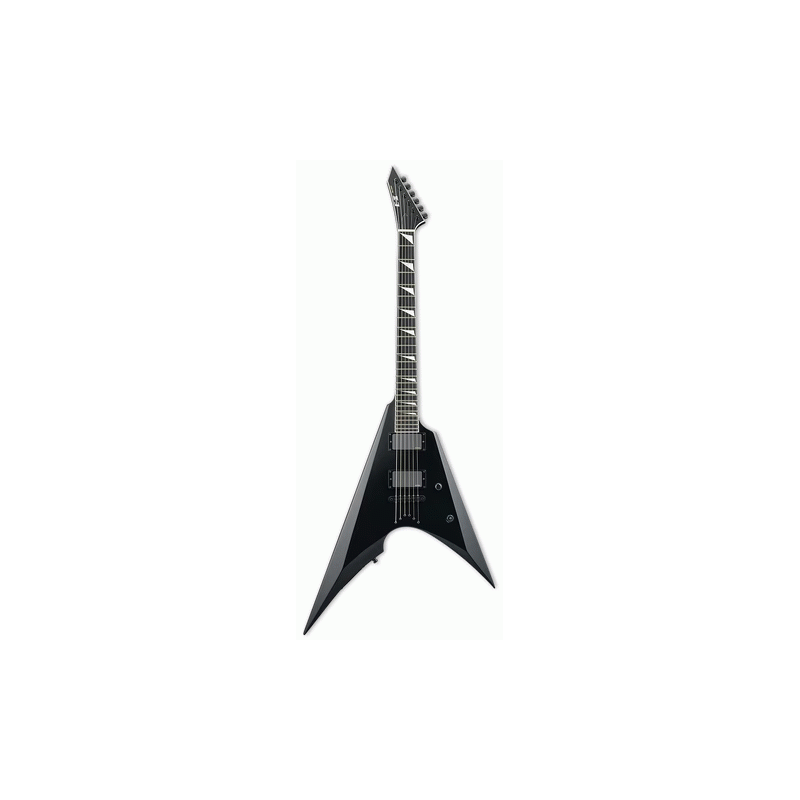 ESP E-II Arrow NT Electric Guitar Black Non Trem with EMG Pickups and Hardshell Case