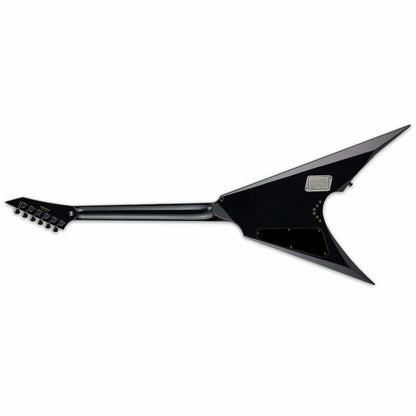 ESP E-II Arrow NT Electric Guitar Black Non Trem with EMG Pickups and Hardshell Case — view 2