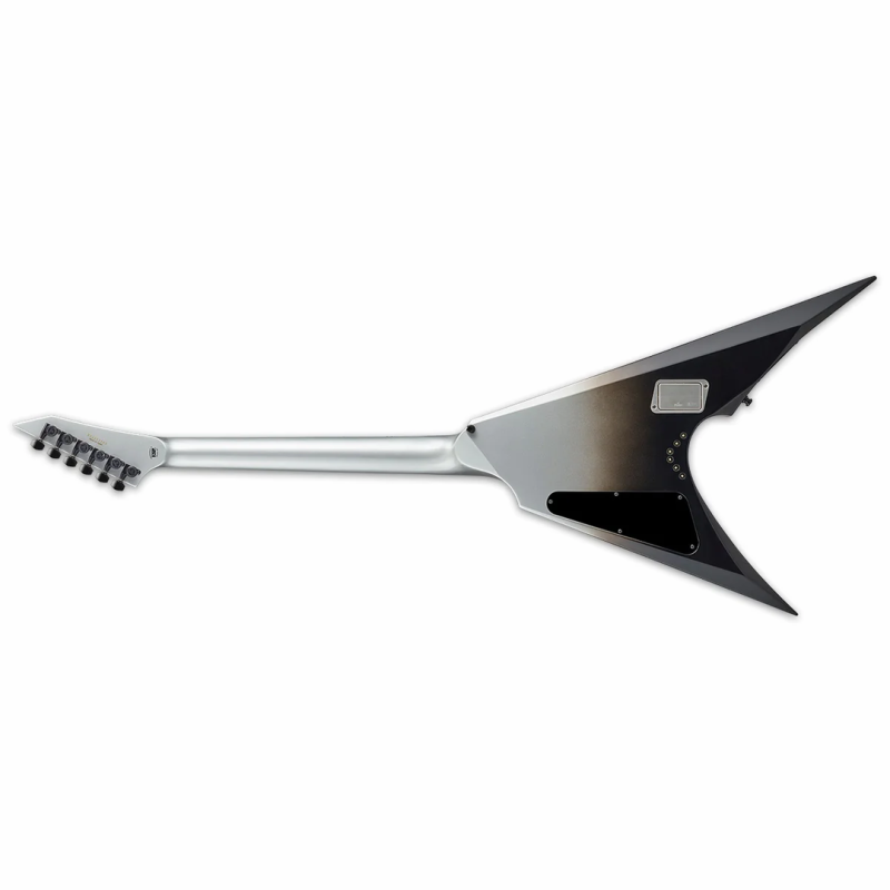 ESP E-II Arrow NT Black Silver Fade Neck Thru Guitar — view 2