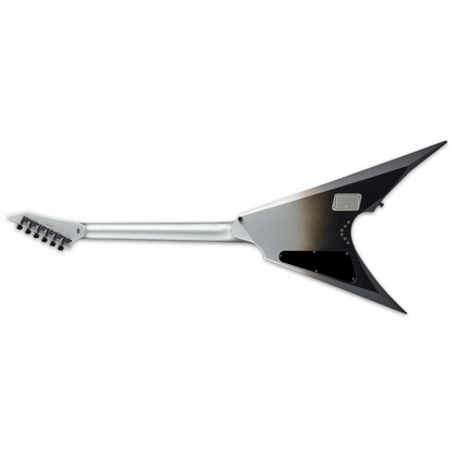ESP E-II Arrow NT Black Silver Fade Neck Thru Guitar — view 2