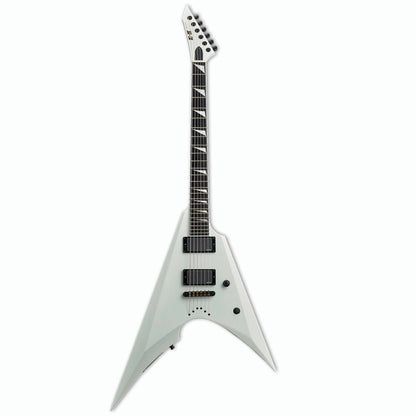 ESP E-II Arrow NT Electric Guitar in Snow White with Neck-Thru Construction