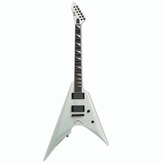 ESP E-II Arrow NT Electric Guitar in Snow White with Neck-Thru Construction