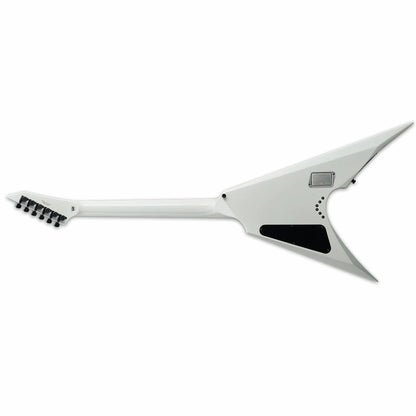 ESP E-II Arrow NT Electric Guitar in Snow White with Neck-Thru Construction — view 2