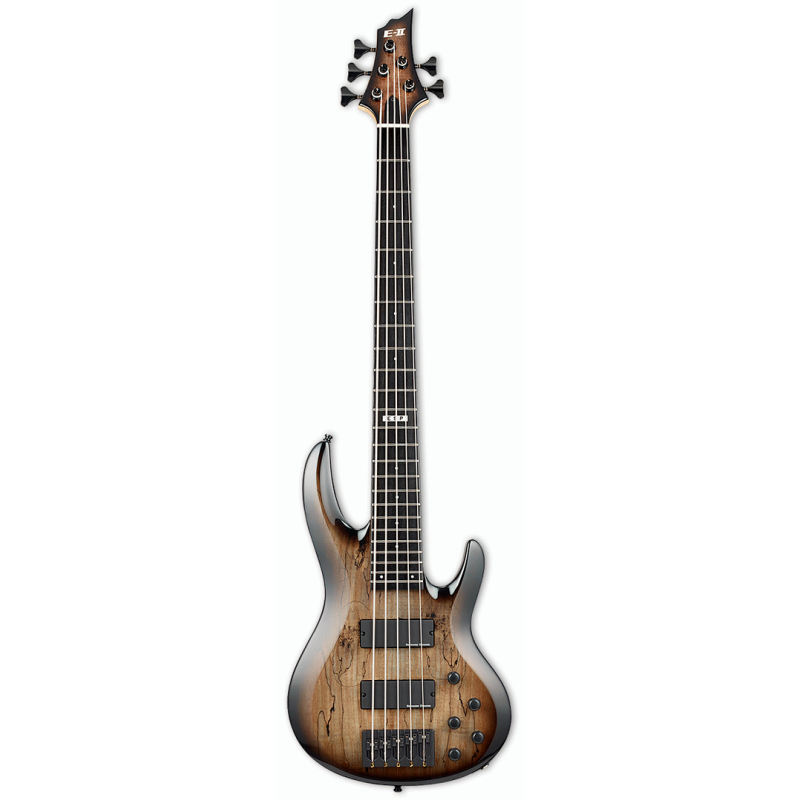 E2 BTL 5 String Bass Natural Satin with Seymour Duncan Pickups and 3-Band EQ System