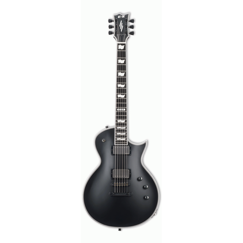 ESP E-II Eclipse Black Satin EMG Electric Guitar