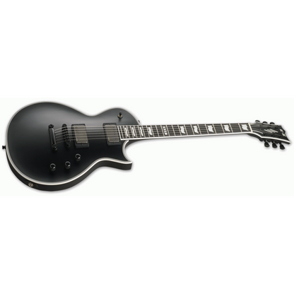 ESP E-II Eclipse Black Satin EMG Electric Guitar — view 3