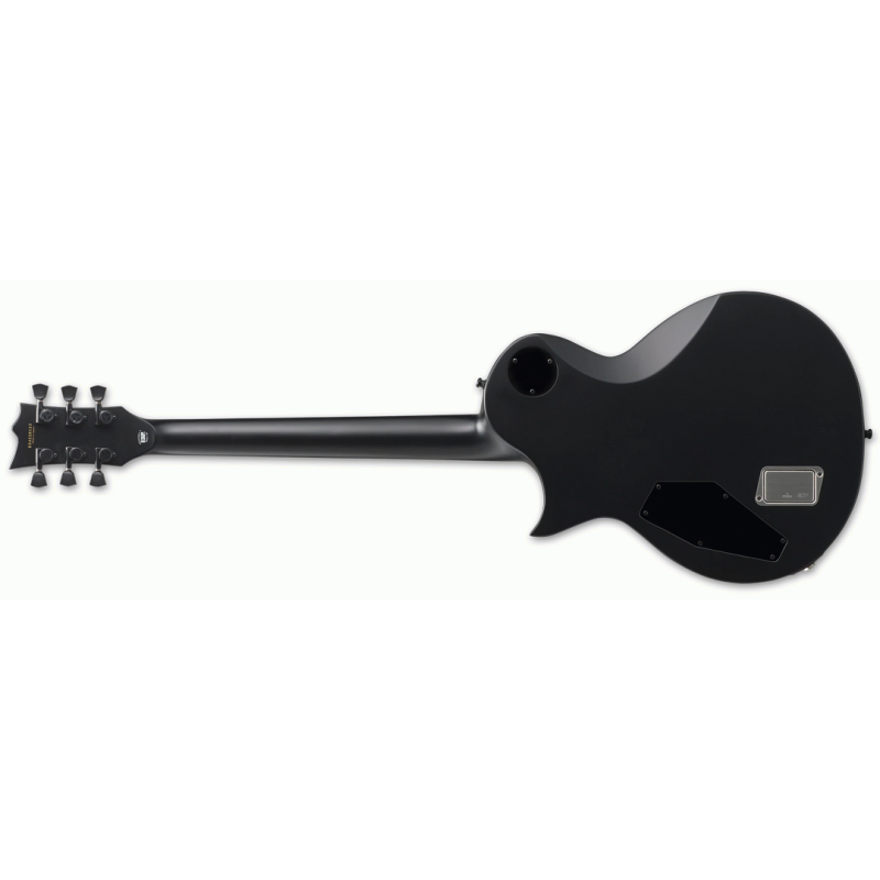 ESP E-II Eclipse Black Satin EMG Electric Guitar — view 2