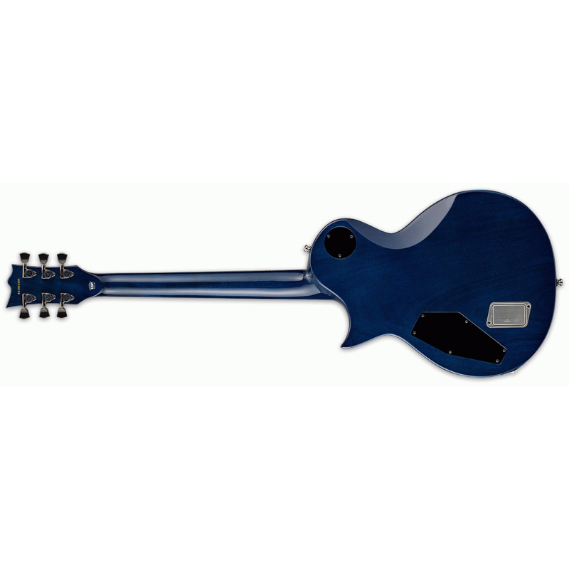 ESP E-II Eclipse Blue Natural Fade Electric Guitar — view 2