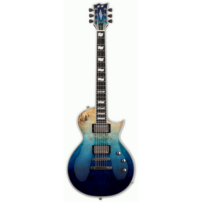 ESP E-II Eclipse Blue Natural Fade Electric Guitar