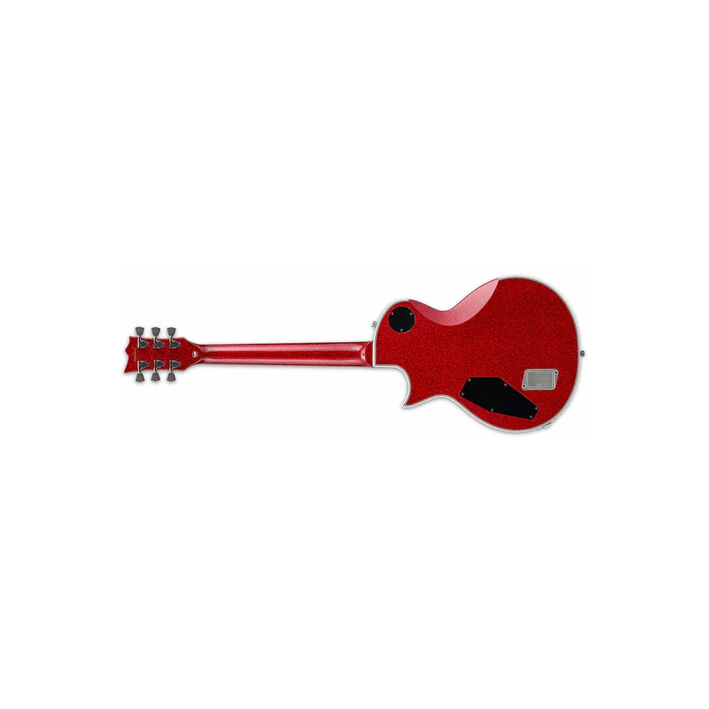 ESP E-II Eclipse DB Red Sparkle Guitar — view 2