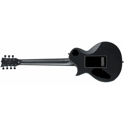 ESP E-II Eclipse-7 EverTune Guitar in Black Satin with Seymour Duncan Pickups and Hardshell Case — view 2