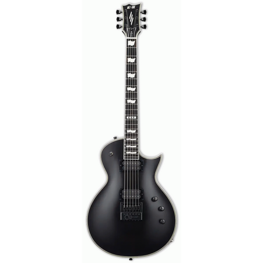 ESP E-II Eclipse EverTune Electric Guitar Black Satin
