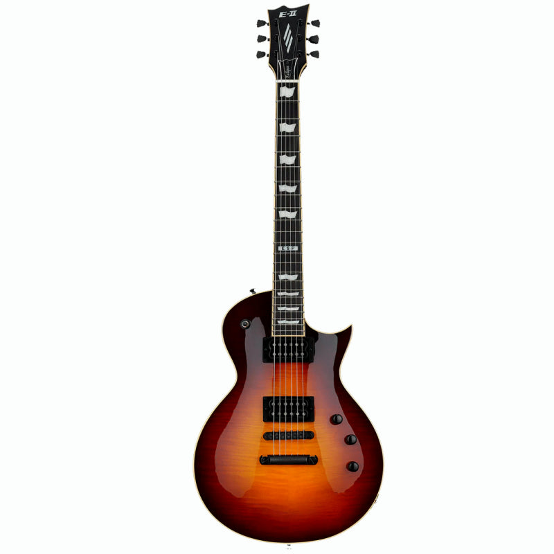 ESP E-II Eclipse FT FM Tobacco Sunburst Electric Guitar with Hardshell Case