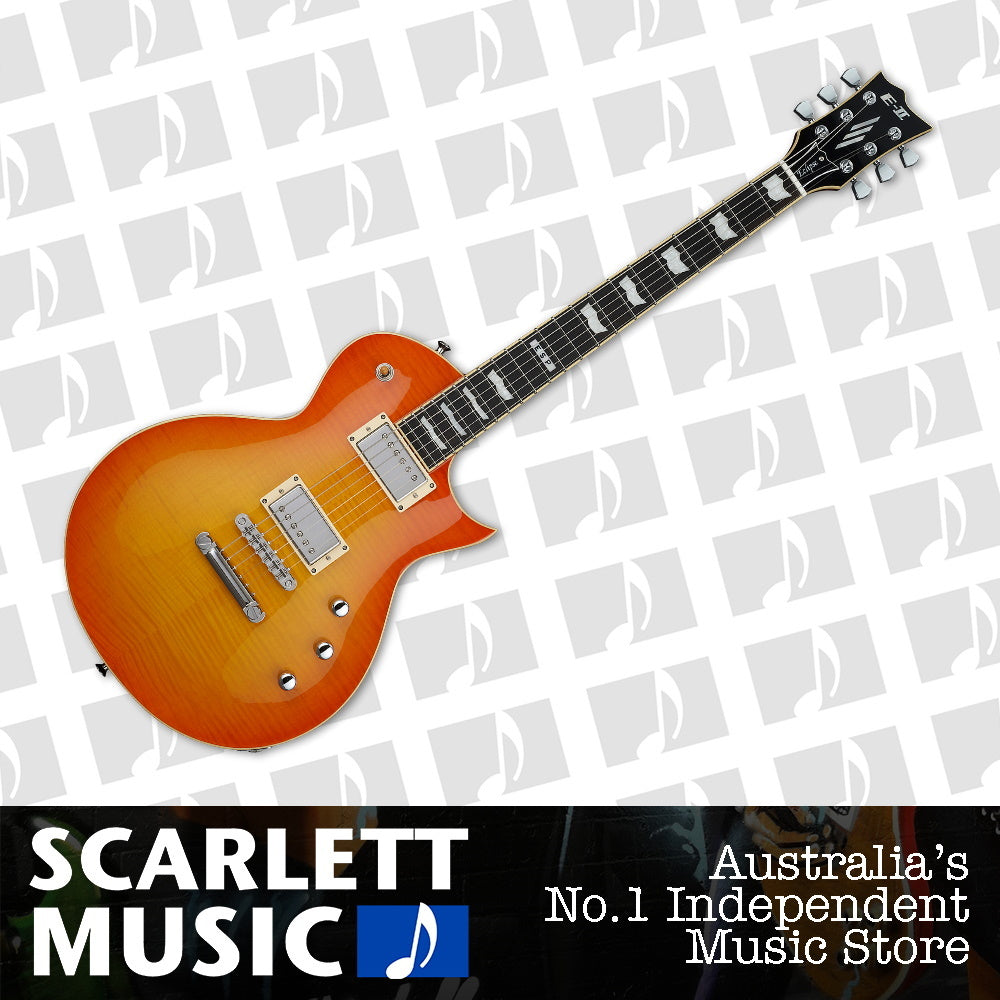 ESP E-II Eclipse Full Thickness Vintage Honey Sunburst Electric Guitar — view 2