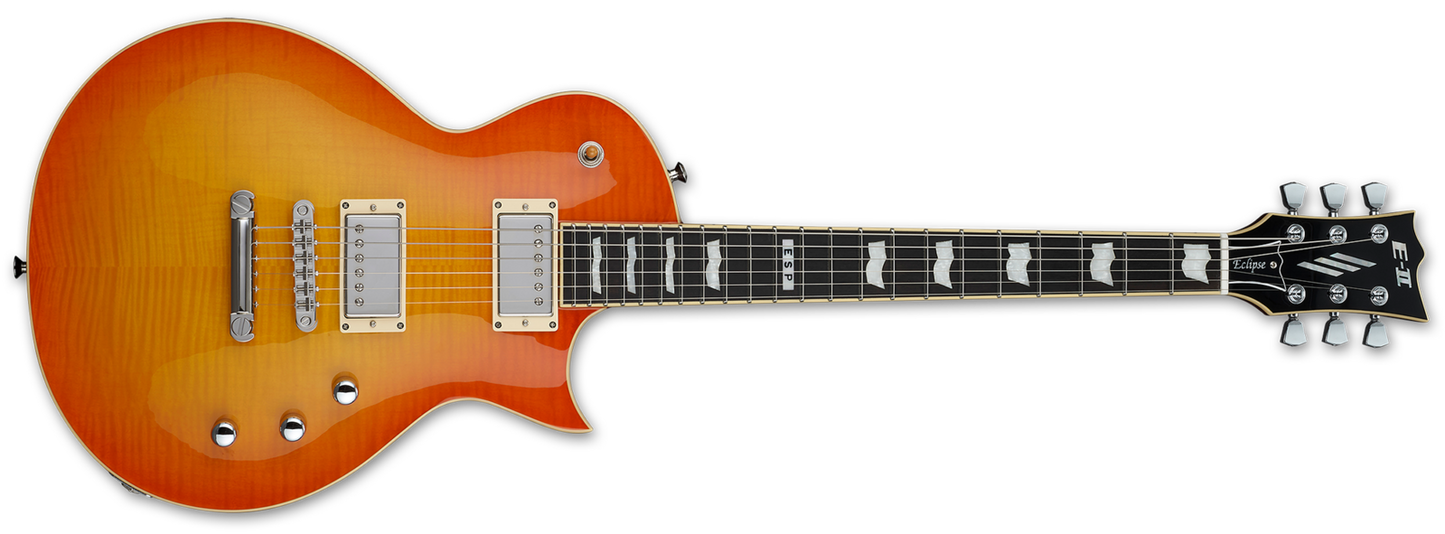ESP E-II Eclipse Full Thickness Vintage Honey Sunburst Electric Guitar