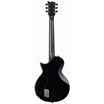 ESP E-II Eclipse QM FL See Thru Black Cherry Sunburst Electric Guitar with Hardshell Case — view 2