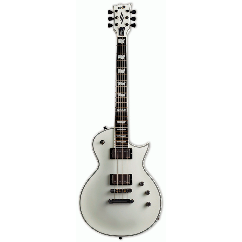 ESP E-II Eclipse Snow White Satin Guitar