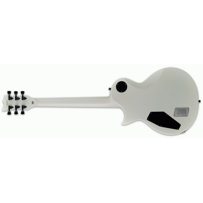 ESP E-II Eclipse Snow White Satin Guitar — view 2