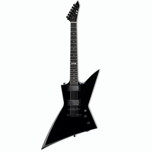 ESP E-II EX NT Black Electric Guitar with EMG Pickups and Hardshell Case