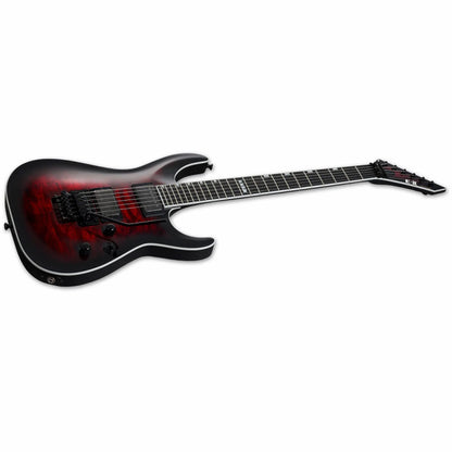 ESP E-II Horizon FR-II Guitar - See Thru Black Cherry Sunburst or Tiger Eye Sunburst Finish, EMG Pickups, Floyd Rose Bridge, Includes Hardshell Case — view 3