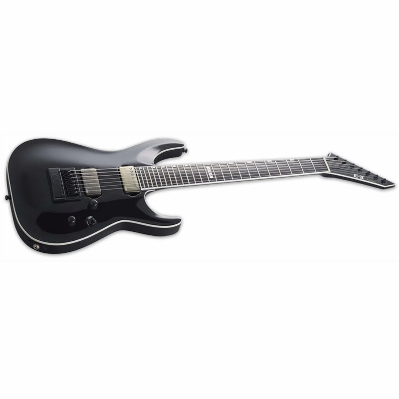 ESP E-II Horizon NT-7 EverTune 7-String Electric Guitar Black with Hard Case — view 3