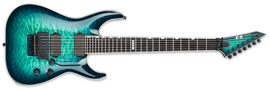 ESP E-II Horizon FR-7 Electric Guitar Teal Burst