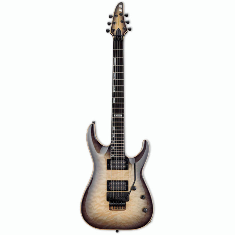 ESP E-II Horizon FR Quilted Maple Top Electric Guitar Black Natural Burst