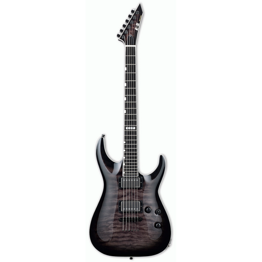 ESP E-II Horizon NT-II STBLKSB Electric Guitar with EMG Pickups and Hard Case