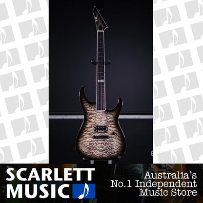 ESP E-II M-I Australian Exclusive See Thru Black Sunburst — view 2