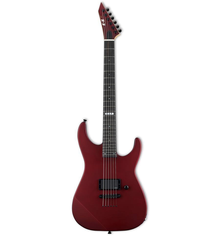 ESP E-II M-I Thru NT - Deep Candy Apple Red Satin