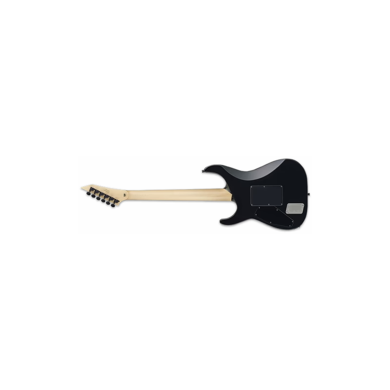 ESP E-II M-II NT Neck Thru Electric Guitar Black with EMG Pickups and Floyd Rose Tremolo — view 2