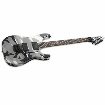 ESP E-II M-II NT Urban Camo Electric Guitar with EMG 81 Pickups and Floyd Rose Tremolo — view 3