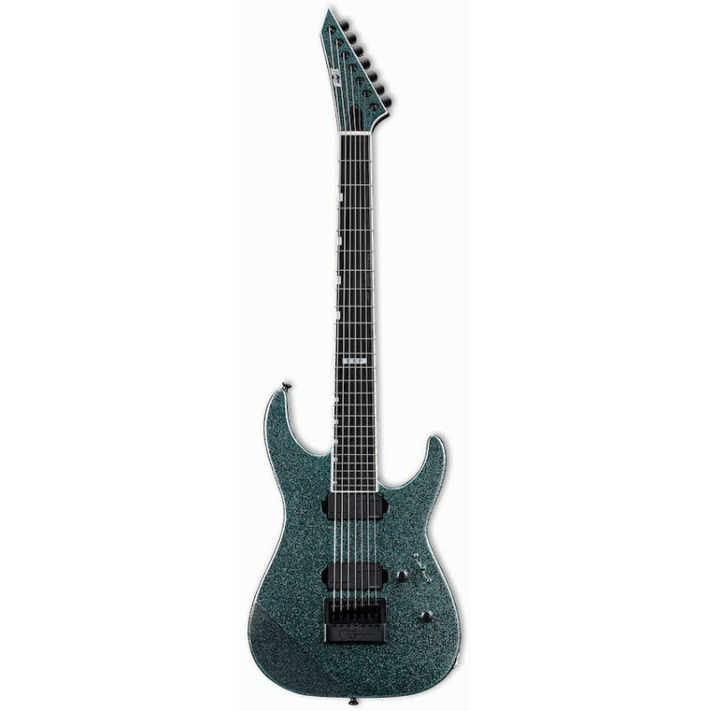 ESP E-II M-II 7B Baritone EverTune Guitar in Granite Sparkle