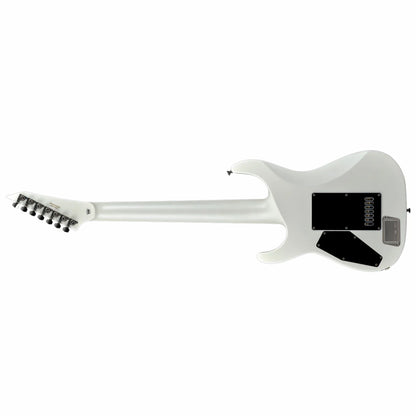 ESP E-II M-II 7B Baritone EverTune Guitar Pearl White — view 2