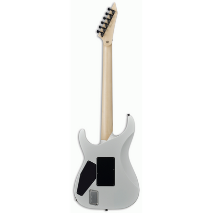 ESP E-II M-II Neck Thru Guitar, Snow White Finish, Alder Body, Maple Neck, Fishman Fluence Pickups, Hardshell Case Included — view 2