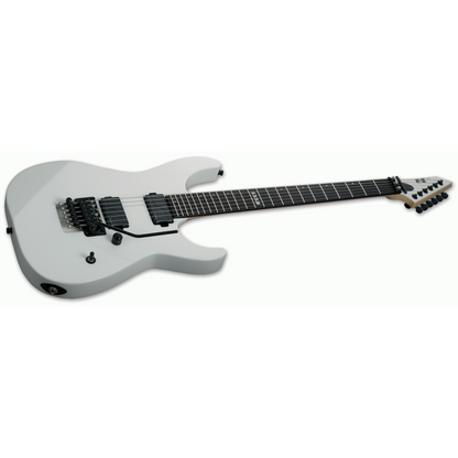 ESP E-II M-II Neck Thru Guitar, Snow White Finish, Alder Body, Maple Neck, Fishman Fluence Pickups, Hardshell Case Included — view 3