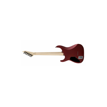 ESP E-II M-I Thru NT Electric Guitar Deep Candy Apple Red Satin with Hardshell Case — view 2