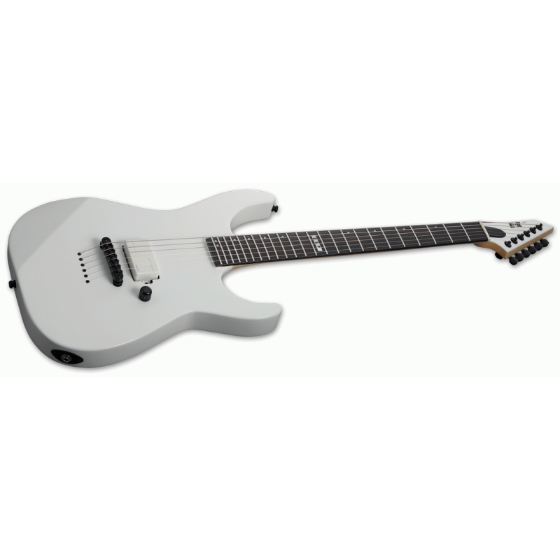 ESP E-II M-I Thru NT Snow White Electric Guitar with Hardshell Case — view 3