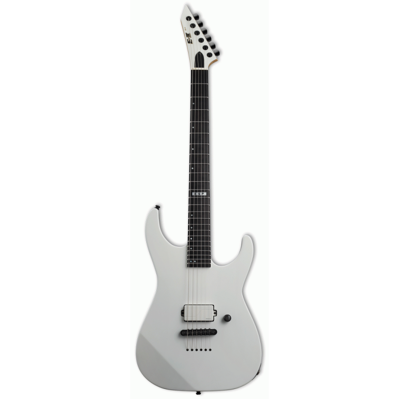 ESP E-II M-I Thru NT Snow White Electric Guitar with Hardshell Case