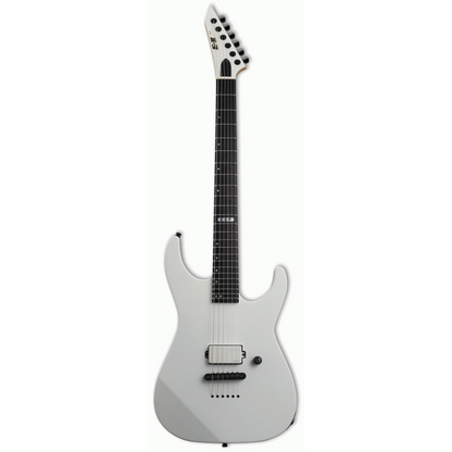 ESP E-II M-I Thru NT Snow White Electric Guitar with Hardshell Case
