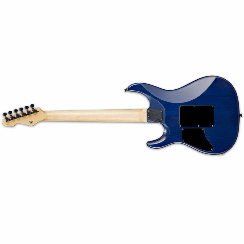 ESP E-II SN-II Snapper Blue Natural Fade Electric Guitar with Hardshell Case — view 2