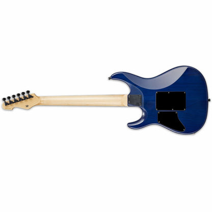 ESP E-II SN-II Snapper Blue Natural Fade Electric Guitar with Hardshell Case — view 2