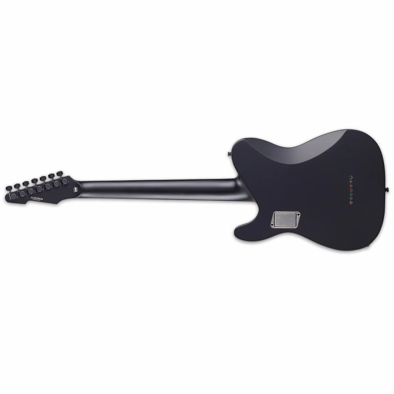 ESP E-II T-B7 7 String Baritone Guitar Black Satin — view 2