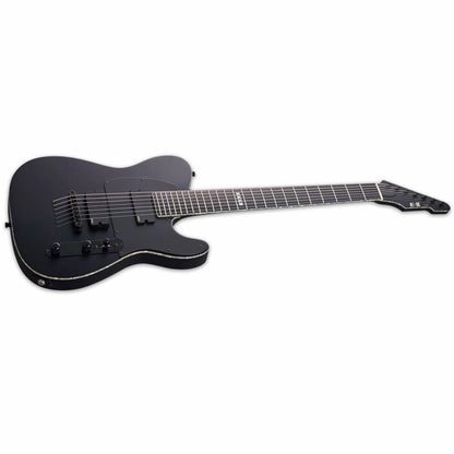 ESP E-II T-B7 7 String Baritone Guitar Black Satin — view 3
