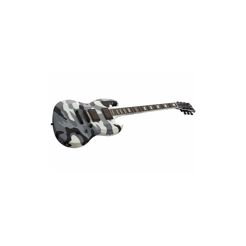 ESP E-II Viper Urban Camo Electric Guitar — view 3
